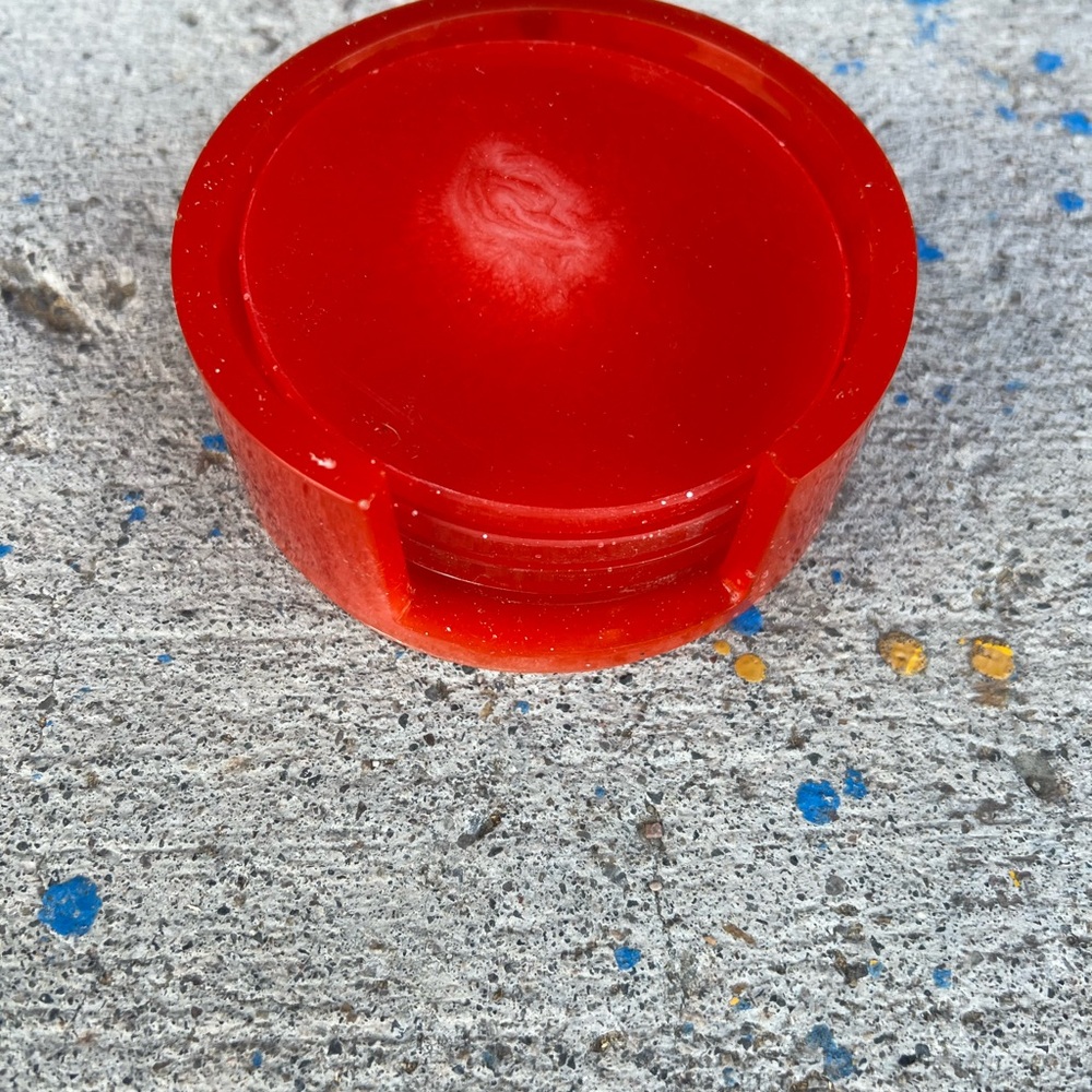 MCM Circle Resin Mica Coaster